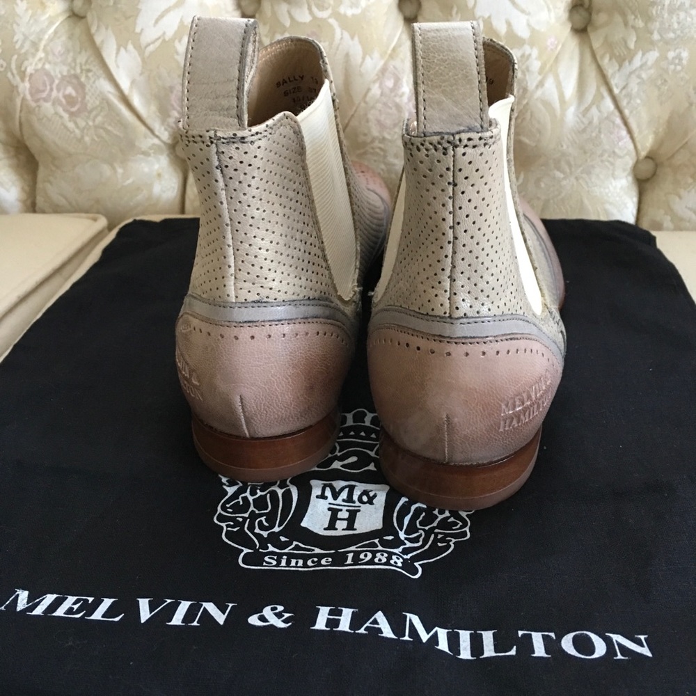 New Auth Melvin & Hamilton Luxury Ankle Boots 7.5 - Picture 6 of 8